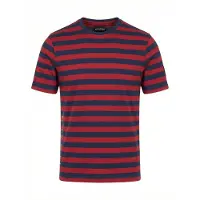 KOROSHI Camisa marinho / vermelho