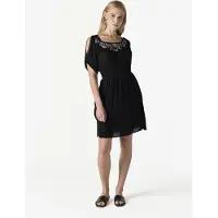 KOROSHI Vestido bege / preto