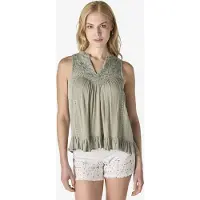 KOROSHI Blusa cáqui