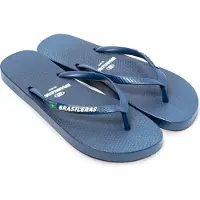 Brasileras Sapato de praia/banho 'Classic Pro' azul escuro / branco