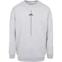 Merchcode Sweatshirt 'Think Different' acinzentado / preto