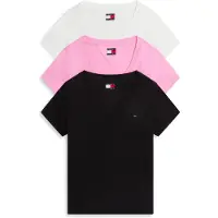 Tommy Hilfiger Camisa ecru / cor-de-rosa / preto