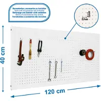 Simonwork (bancos De Trabajo) Painel De Ferramentas Panelclick +8 400x1200x35 Mm
