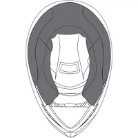 AGV Almofadas Para Bochechas K-3 Sv