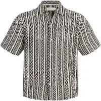 Jack & Jones Camisa De Manga Curta Cotedazur Bellagio Crochet