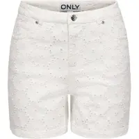 ONLY Calças 'ONLPHINE-FIO' branco