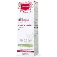 Mustela Crème Vergetures Action 3 en 1 250 ml