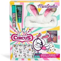 Martinelia Conjunto de maquiagem e tiara de circo