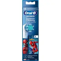 Oral-B Testina Ricambio Eb 10-4 Kids Spiderman 4 Pezzi — Testina di ricambio