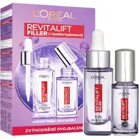 L'Oréal Conjunto presente para cuidados faciais com preenchimento revitalizante de ácido hialurônico