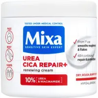 Mixa Cuidado corporal regenerador para pele muito seca e áspera Urea Cica Repair + (Creme Renovador) 400 ml
