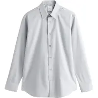 Next Camisa clássica cinzento claro
