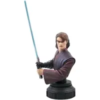 Diamond Select A Figura Do Busto De Anakin Skywalker Das Guerras Clônicas 15 Cm