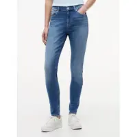 Tommy Hilfiger Calças de ganga 'Nora Faded Mid Rise Skinny' azul ganga