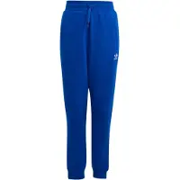 Adidas Originals Calças 'Trefoil Essentials' azul escuro / branco