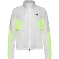 New Balance Casaco deportivo amarelo néon / branco