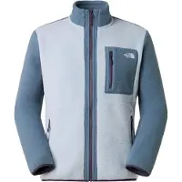 The North Face - Polares - M Yumiori Full Zip Frost Grey Granite Grey para Homem - Tamanho L - Azul