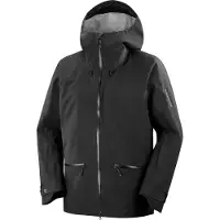 Salomon - Casacos ski mulher - Absolute 3L Jkt W Deep Black para Mulher - Tamanho XL - Preto