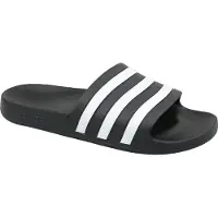 Adidas Sapato de praia/banho 'Adilette Aqua' preto / branco