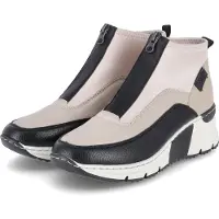 Rieker Botas pelo tornozelo bege