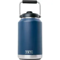 Yeti Rambler Jug 1 Gallon, Navy Blue, garrafa térmica, 3.8L