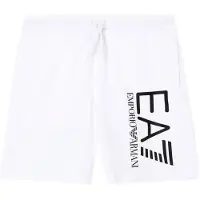 EA7 para homem. 7M001414_AF22266 Calções Core Identity branco (3XL), Casual, Esportivo, Algodão, Sportswear, Multisport