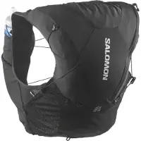 Salomon - Mochilas trail - Adv Skin 12 Set W Black/Asphalt para Mulher - Tamanho XL - Preto