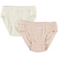 Petit Bateau Cueca cor-de-rosa / branco natural