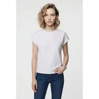 Pepe Jeans para mulher. PL5000137 T-shirt Mina branca (XL), Branco, Casual, Algodão, Manga curta