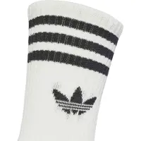Adidas Originals Meias de Cano Médio 3-Stripes – 3 Pares