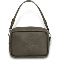 Pepe Jeans para mulher. PL0300004 Bolsa de ombro verde Bassy Code (OSFA), Casual, Poliuretano