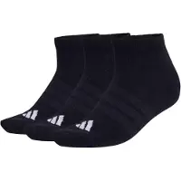 Adidas Meias Acolchoadas Essentials de CANO Baixo - Pack de 3 pares