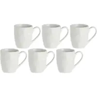 La Porcellana Bianca Conjunto De 6 Canecas Porcellana Lunia 110ml