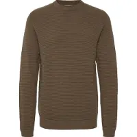 !Solid Pullover 'Valencia' castanho