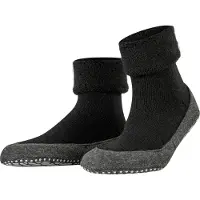 Falke Pantufa 'Cosyshoe' antracite / preto