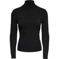 ONLY camisolas ONLKAROL L/S ROLLNECK PULLOVER KNT NOOS mulheres - Preto - EU S