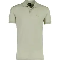 BOSS para homem. 50554574 Polo Pio caqui (M), Casual, Verde, Algodão, Manga curta