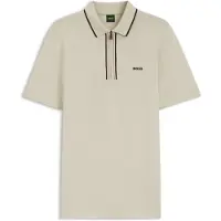 BOSS Camisa funcionais 'Philix GOC' bege / camelo / preto / branco