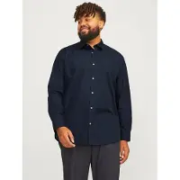 Jack & Jones Camisa De Manga Comprida Joe Plain Plus Size