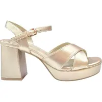 Xti para mulher. 14528801-NEGRO Sandálias 145288 preto (38), 5 a 8cm, Fivela, Casual, Clássico