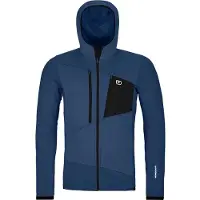Ortovox - Polares - Fleece Grid Hoody M Blue Nunatak para Homem - Tamanho XL - Navy