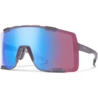 Smith - Óculos sol - Syncline Matte Meteorite Crystal ChromaPop Low Light Rose Blue Mirror para Unissexo - Violeta