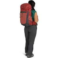 Osprey - Mochilas caminhada dia - Tempest 33 Red Pampas/Coal Grey para Mulher - Vermelho