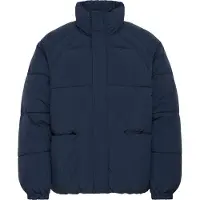 !Solid Casaco de inverno 'Milo' marinho