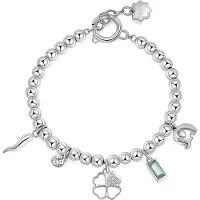 Brosway Bracciale In Acciaio Con Perline Chakra Della Fortuna Bhkb114 — Bracciale