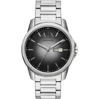 Armani Exchange Relógios analógicos preto / prata