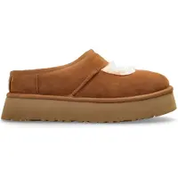 Ugg para mulher. 1167612 Sapatilhas Mary jane Bea em pele castanha (39), Couro, Marrom, Plano, Nenhum, Casual