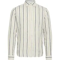 Casual Friday Camisa ' CFDYLAN striped ' taupe