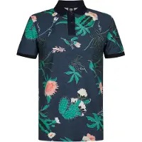 Petrol Industries Camisa 'Nitro' marinho / esmeralda / vermelho florescente / branco lã