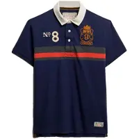 Superdry Polo De Manga Curta Double Emblem Rugby